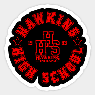 Hawkins High School Sticker